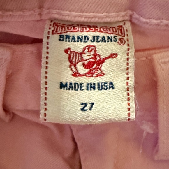 True Religion Pink Women's Skinny Jeans - Picture 3 of 5